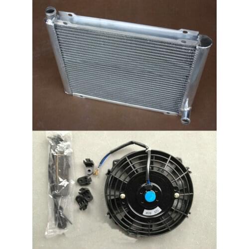 ATV Aluminum Radiator + FAN For CAN AM Outlander/MAX/Renegade/L 450/500/650/800/1000 2012-2016 4x4 XTP EFI XMR DPS 6x6 XT