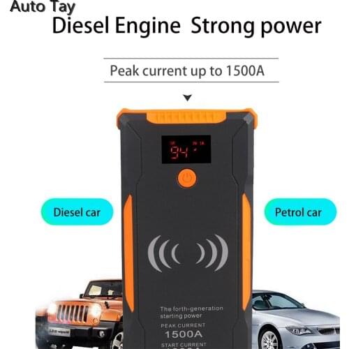 Car Jump Starter Power Bank 22000mAh 12V Starting Device Emergency Booster Auto Car Battery Charger Gas for Phone Power Bank
