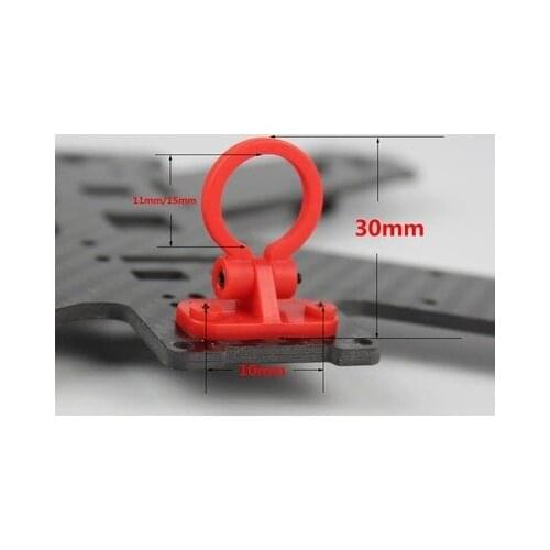 Free Shipping Mini Camera Mount / Holder Adjustable Black Red Two Colors for QAV210 FPV QAV250 RC Mini Quadcopter