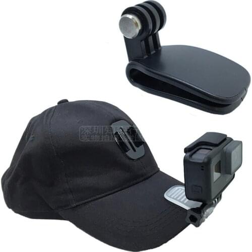 Travel Hat Belt Quick Hat Clip Mount for SJCAM EKEN H9 GoPro Hero 8 7 6 5 4 Session SJ4000 Xiaoyi Yi 4K Go Pro Accessories