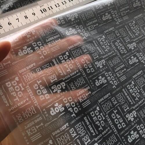 High quality letters priniting hydrographics film water transfer printing film 50cm width hydro dipping HFJ0242