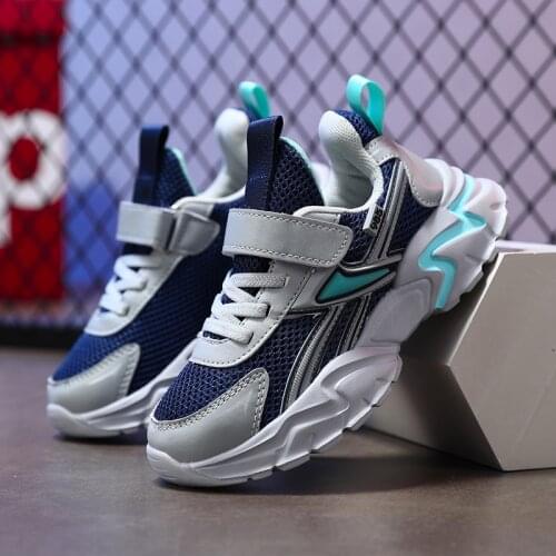 Summer Childrens Sports Casual Shoes Running Breathable Outdoor Non-slip Boys Shoes Sports Light Kids Shoes Soft Sole