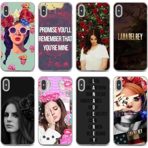 Lana-Del-Rey-Sweet-Singer-Sexy-Girl Soft TPU Cover For Apple iPhone 10 11 12 Pro Mini 4S 5S SE 5C 6 6S 7 8 X XR XS Plus Max 2020