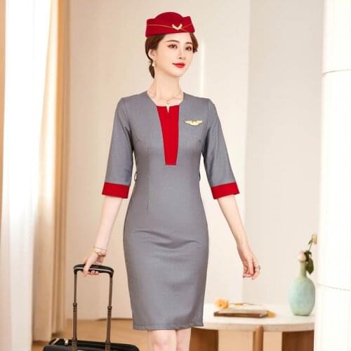 The new spring 2021 supply OL temperament womens short-sleeved round-necked one-step skirt dress factory wholesale