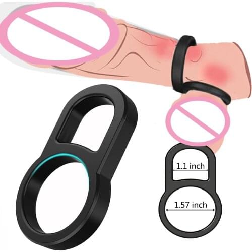 Silicone Penis Ring Cock Enlargement Cock Ring Erotic Tool Delay Ejaculation Sex Toys for Men Erection Audlt Products Shop