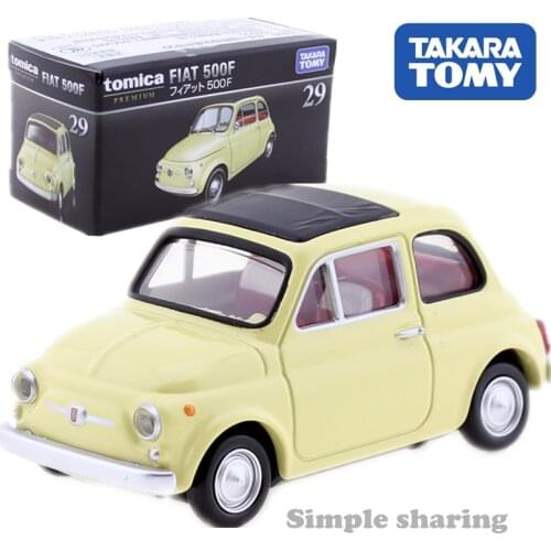 Takara Tomy Tomica Premium No. 29 FIAT 500F Scale 1/45 Classic Collection AUTO CAR Motors Vehicle Diecast Metal Model Toys