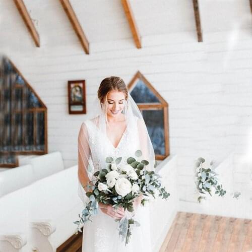 Robe de soirée Wedding Dress Soft Tulle Lace Appqulies Beads Country Garden Bridal Wedding Gown Party Simple Backless Summer