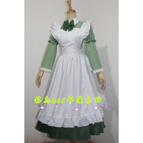 2016 Anime APH Axis Powers Hetalia Hungary Maid Apron Cosplay Costume