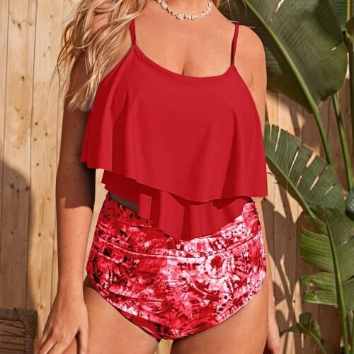 2021 New Plus Size Swimwear，Bikini，Beachwear，Ladies Swimsuit