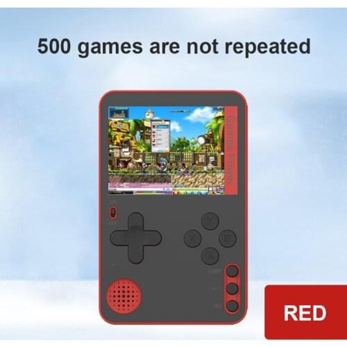 500 Games MINI Portable Retro Video Console Handheld Game Advance Players Boy 8 Bit Built-in Gameboy 2.4 Inch Color LCD Screen