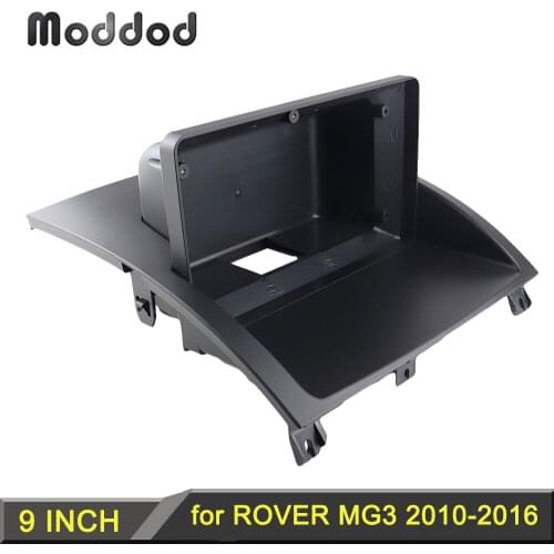 9 INCH Car Radio Fascia for ROVER MG3 2010-2016 Dash Installation Trim Kit Android Audio GPS Navigation Frame Bezel Face Plate