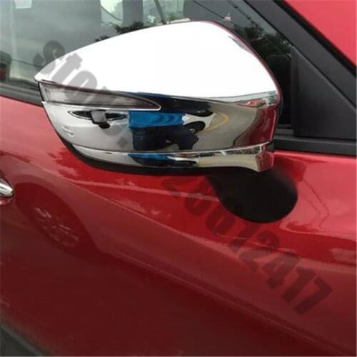 For Mazda cx-5 CX 5 2013-2016 ABS Chrome Rearview mirror cover Trim/Rearview mirror Decoration Car styling