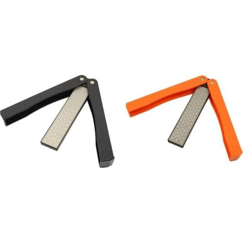 5 Inch Double Sided Whetstone Grindstone for Pocket Folding Knife Sharpen, Sharpen Stone, Sharpener Diamond