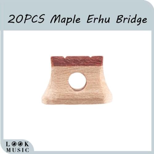 20PCS Maple Composite Erhu Code Chinese Erhu Bridge Mazi