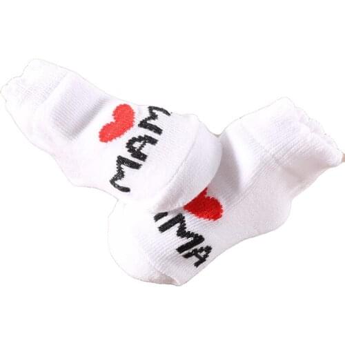 Beautiful Baby Newborn Infant Girls Kids Stripe Cotton Lovely Princess Socks E65D