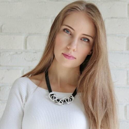 Hotsale Women Black Leather Chokers Necklace with Pendant necklaces & pendants Wholesale Jewelry collares mujer colar choker