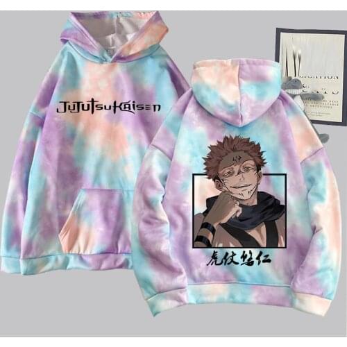 Jujutsu Kaisen Anime Hoodie Sweatshirt Streetwear Korea Style Unisex Tops Male