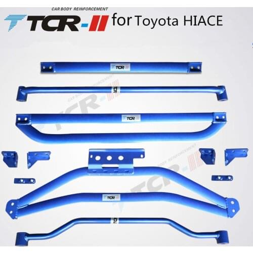 TTCR-II Suspension Strut Bar for TOYOTA HIACE Car Styling Accessories Stabilizer Bar Aluminum Alloy Bar Tension Rod
