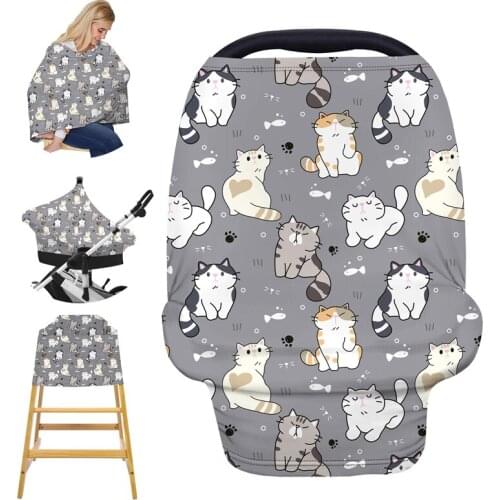 2021 New Multifunctional Nursing Towel Mother Breastfeeding Cover Car Seat Cover Baby Feeding Mother Outdoor Nursing Cover
