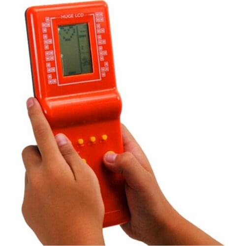 New electronic toys, Tetris animation game machine, childrens handheld game machine, simple operation and endless fun