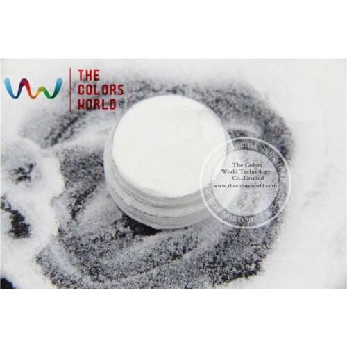 TCR22 Iridescent White color with purple red Light Colorful 0.05MM Size glitter for nail Art and DIY decoration