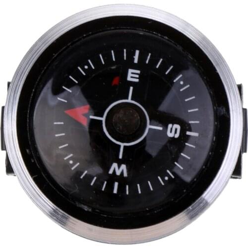 Durable Aluminum Camping Compass Hiking Hiker Watch Band Slip Slide on Navigation Wrist Compass Outdoor Survival Paracord Belt