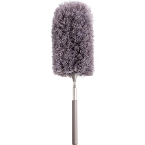 Microfiber Duster Duster Long Handle Dust Remover Cleaning Household Microfiber Feather Duster Retractable Hand Duster natural