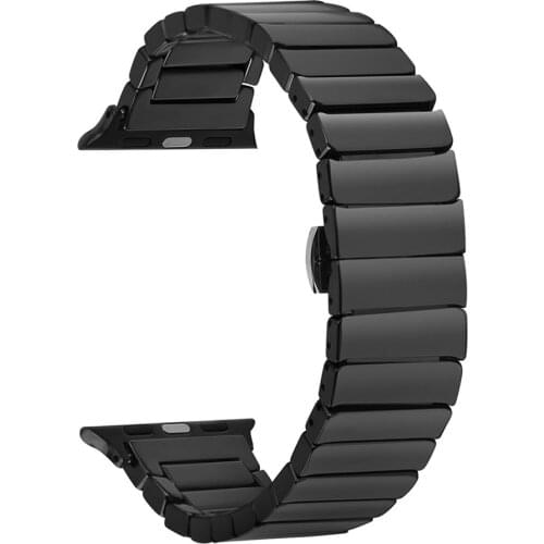 Ceramics Strap High Quality Band for Apple Watch 3 2 1 42mm 38mm Bracelet Strap for Iwatch Series 4 5 6 SE 40mm 44mm Accessories