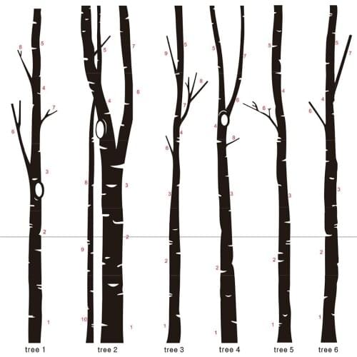 Self-Adhesive Waterproof Wall Stickers For Living Room Exquisite Stickers Bedroom Decals Removable Home Decoration