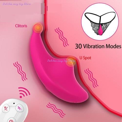 Wireless Remote Control Vibrator 10 Speeds Wearable Clitoral Stimulator Panties Vibrating Eggs Adult Sex Toy For Women