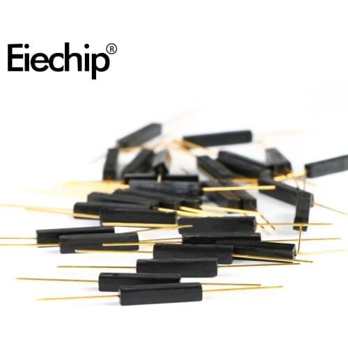 5PCS/Lot GPS-14A N/O Reed Switch Original 14MM Normally Open Magnetic Induction switch Plastic anti-interference