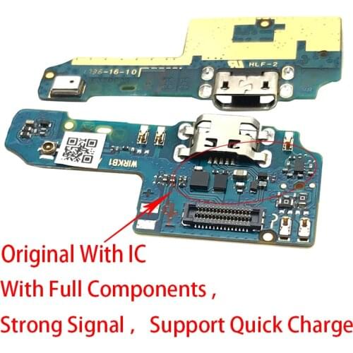 For Asus Zenfone Max Plus M1 ZB570TL X018DC USB Plug Dock Charger Conector Charging Port Micro Flex Cable Board Replacement