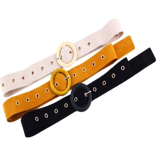 1PC Velvet Women Ladies Belt Waistbelt Waistband For Dress Skirt Waist Band