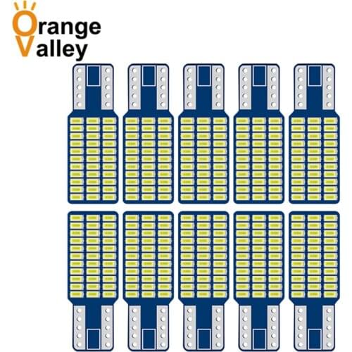 10PCS Super Bright T10 LED 194 501 W5W 33 SMD 3014 Canbus Error Free Car Interior Lights Auto Clearance Lamps DC 12V