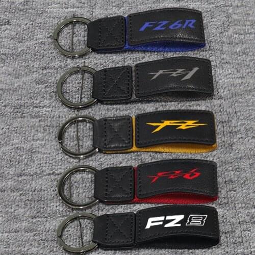 3D Key Holder Chain Collection Keychain For YAMAHA FZ1 FZ8 FZ6R FZ6-N FZ6-S FZ16 FZ07 FZ09 FZ10 Motorcycle Key Ring Key