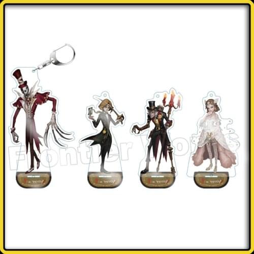 Anime Identity V Mike Morton Sculptor Joseph Desaulniers Game Acrylic Figure Stand Model Plate Desktop Decorate Collection Gifts