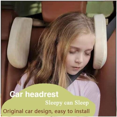 Car Sleep Warm Headrest Neck Pillow In Winter Neck Rest Seat Headrest Cushion Pad Head Safety Protection Travelling Seat Support