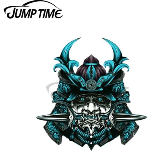 JumpTime 13 x 6cm For Snow Blue Samurai Turned To The Dark Side Funny Car Window Bumper Decal Waterproof Car Sticker Accessories