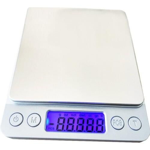 Backlight LCD Kitchen Scales Food Diet Electronic Scales Cooking Tools Jewelry Scales Weighing Battery Powered 0.1g&0.01g