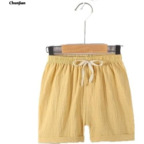 Summer Children Shorts Cotton Shorts For Boys Girls Brand Shorts Toddler Panties Kids Beach Short Sports Pants Baby Clothing