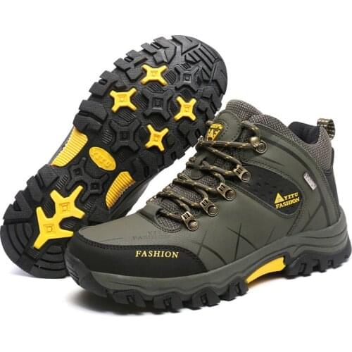 Hiking Shoes Men Spring Hiking Boots Mountain Climbing Shoes Outdoor Sport Shoes Trekking Sneakers For Outdoor Training Activity