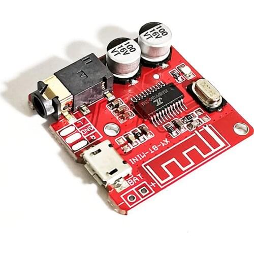 Bluetooth Audio Receiver Board Bluetooth 5.0 MP3 Lossless Decoder Board Wireless Stereo Music Module 3.7-5V XY-BT-Mini Calm