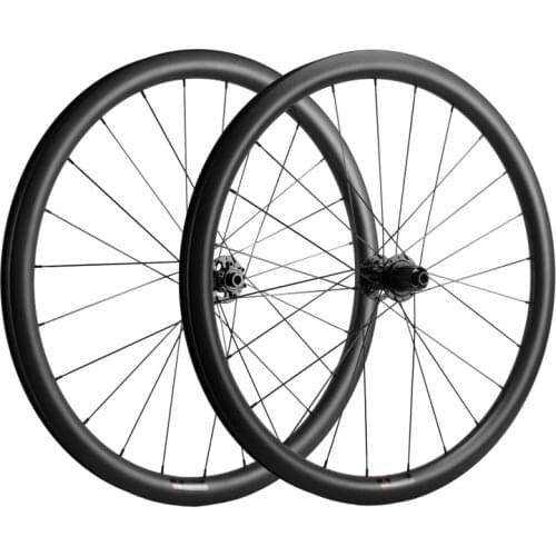 SUPERTEAM 700C Carbon Bike wheel 38TU-31 Disc Brake Wheelset For Gravel Riding