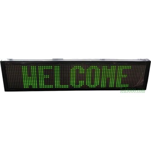 Led moving text display,led panel,led sign,indoor led display board(HI16-80P7.62RG)