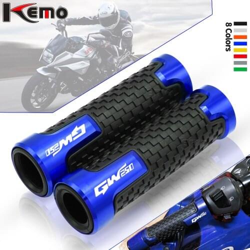 For SUZUKI GW250 GW 250 7/8" 22mm Universal Motorcycle Accessories CNC Aluminum Handlebar Hand Grips Handle Bar End Grip