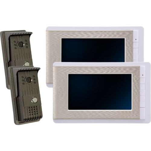 Two to Two 7 Inch Wired Intercom Video Door Phone