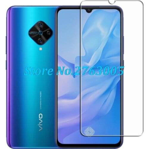 Tempered Glass For Vivo X50 Lite Y9S V17 V1945A, V1945T S1 PRO 1920 6.38" Protective Film Screen Protector Phone cover