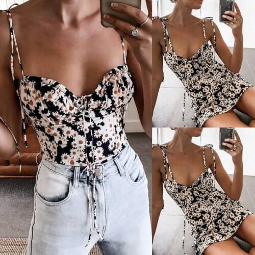 Summer Women Dress Beach Style Print Color V-Neck Slim Straps Sexy Strapless Backless Female Vestido Autumn Party Robe C2798