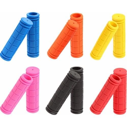 1 Pair Handles For Child Bicycle Kids Bike Scooter Cuffs Phone Silicone Mtb Mount Handlebar Extension Grips Accessories Cycling