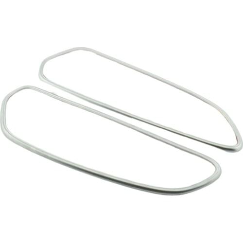 2PCS Accessories for Mercedes-Benz Vito W447 2014 2015 2016 2017 2018 Car Door Pull Doorknob Handle Bowl Molding Cover Kit Trim